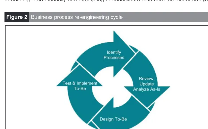 Figure 2 Business process re-engineering cycle
