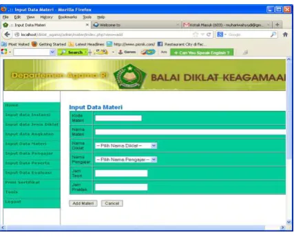 Gambar 14. Tabel Sertifikat 