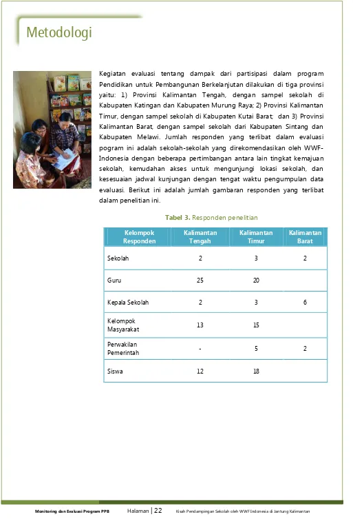 Tabel 3. Responden penelitian 