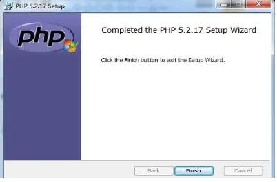 Gambar 2.8. Ready to install PHP 5.2.17 