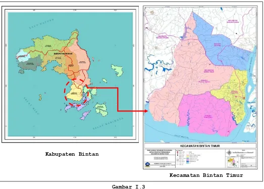 Gambar I.3 Orientasi Ruang Lingkup Wilayah 