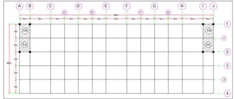 Tabel 4. Rekapitulasi Perhitungan Momen Pelat Atap Tandon  Tipe Pelat  Ly/Lx (m)  Mlx (kgm)  Mly(kgm)  Mtx(kgm)  Mty(kgm) 