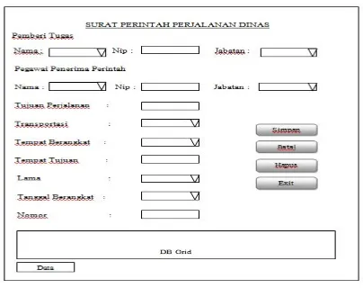 Gambar  5. Form Input Data Pejabat
