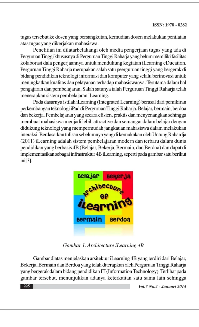 Gambar 1. Architecture iLearning 4B