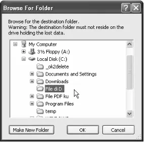 Gambar 6.8. Tampilan Kotak Dialog Creating a Disk Image File  