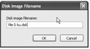 Gambar 6.11. Proses Creating Disk Image yang Sedang Berjalan  