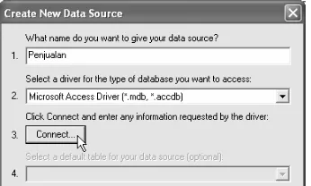 Gambar 6.2  Membuat Data Source baru 