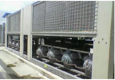 Gambar 1.2 Mesin Chiller (Carrier, air cool system, type 30 GBN 200)