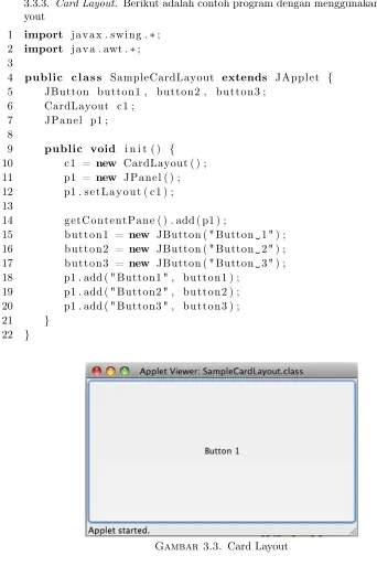 Gambar 3.3. Card Layout