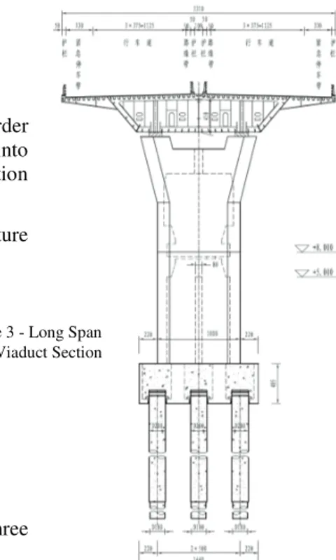 Figure 3 - Long Span  Viaduct Section 