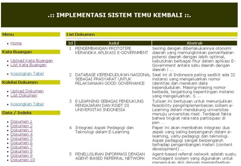 Gambar 7. indeks Dokumen 1 