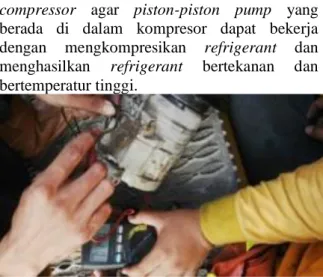 Gambar 15. Pengecekan Magnetic Clutch 