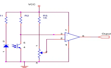 Gambar 3-5. Rangkaian sensor identifikasi 