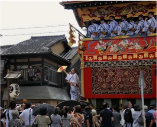 Gambar 7. Rumah keluarga saudagar kimono dibuka  untuk umum saat Byobu Matsuri 