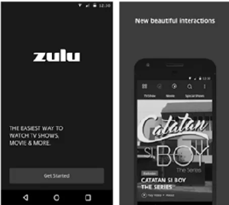 Gambar 6. Tampilan Zulu.id di smartphone berbasis Android dan iOS 