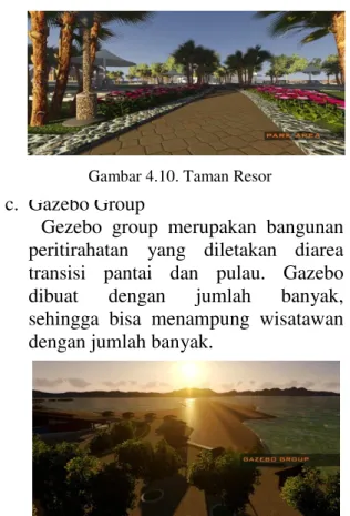 Gambar 4.9. Plaza Resor 
