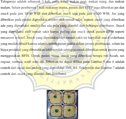 Gambar 5. Snack yang diproduksi SMC RS. Telogorejo 
