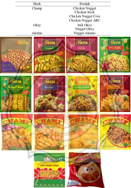Gambar 2. Produk Further Processing PT. Charoen Pokphand Indonesia – Food                                                        