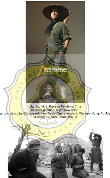 Gambar III. 3. Pakaian Pendekar Cina 