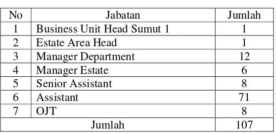 Tabel 3.2 Staff list BSP Maret 2012 