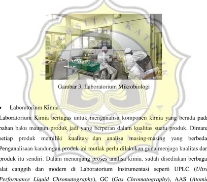 Gambar 3. Laboratorium Mikrobiologi 