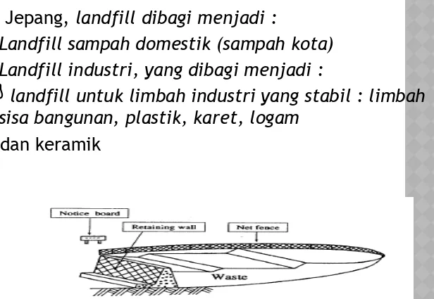 Gambar 9 : Landfill limbah stabil