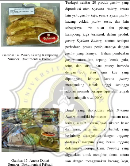 Gambar 14. Pastry Pisang Kampoeng 