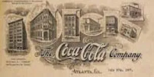 Gambar  1. Logo Pertama The Coca-Cola Company 