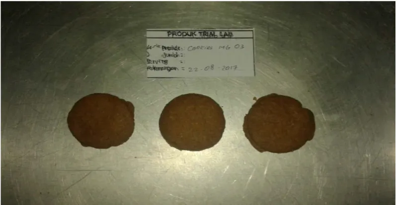 Tabel 4.CookiesMulti Grain Minyak Sayur (CMG 03) 