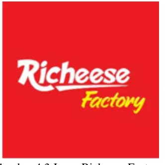 Gambar 4.3 Logo Richeese Factory Sumber : www.google.com/logo-richeese-factory 