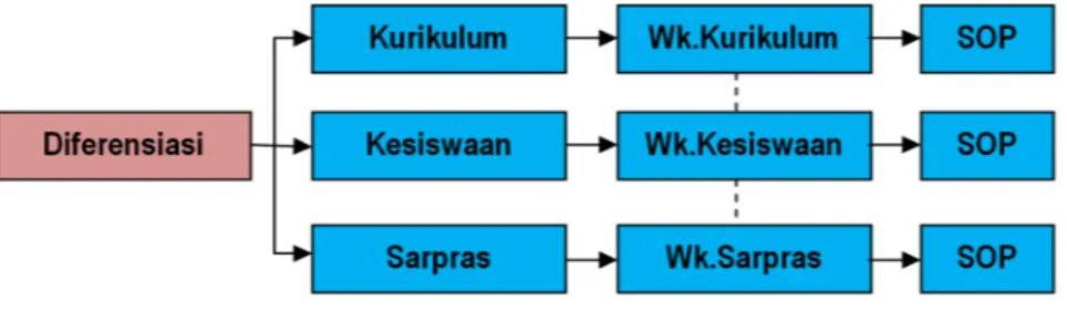 Gambar 3. Proses Pelaksanaan Diferensiasi