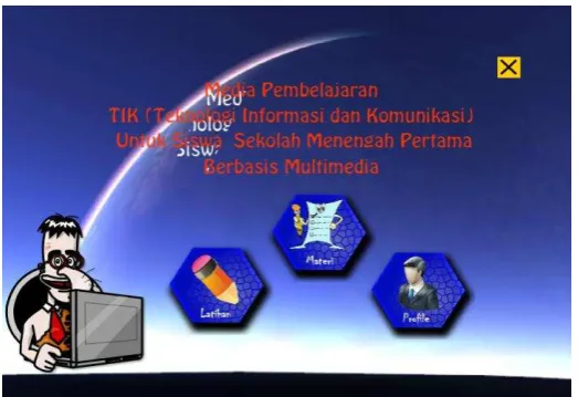 Gambar 5.3 Tampilan Menu Utama 