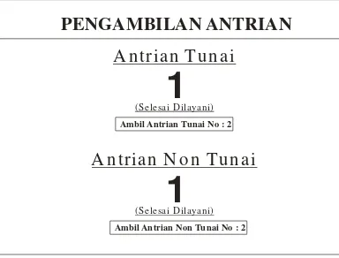 Gambar 3.12. Rancangan form utama untuk nasabah 