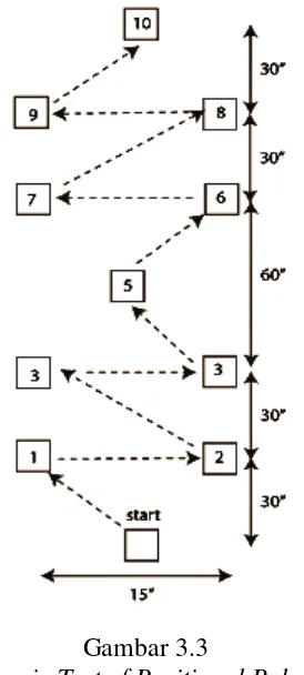 Gambar 3.3 Dynamic Test of Positional Balance 