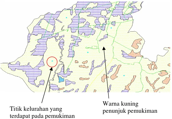 Tabel 3.1. Tabel Koordinat Lokasi Kecamatan Pandak Real