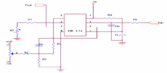 Gambar 2.16 Rangkaian Aplikasi Voltage to Frequency Converter
