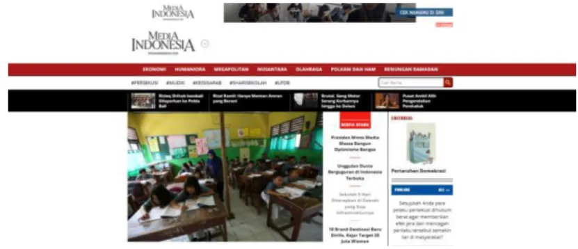 Gambar 1.2 Situs mediaindonesia.com 
