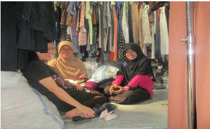 Gambar 5. Foto Pedagang yang Menjadi Informan di Pasar Pusat Pasar 