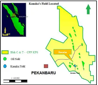 Gambar 1.1. Peta Lokasi Lapangan Kanaka 