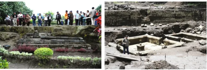 Fig. 2. Distribution of temples and archaeological sites of Java (Daftar_candi_di_Indonesiawww.wikipedia.org/wiki/)