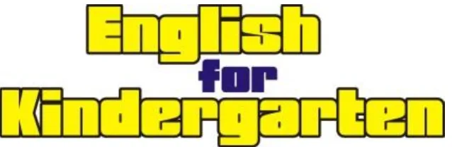 Gambar 1. Headline “English for Kindergaten”  