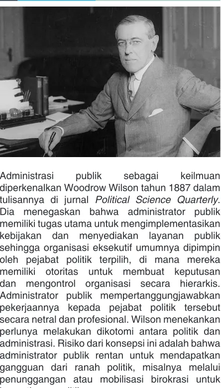 Gambar 1.2. Woodrow Wilson, 