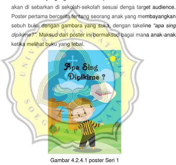 Gambar 4.2.4.1 poster Seri 1 