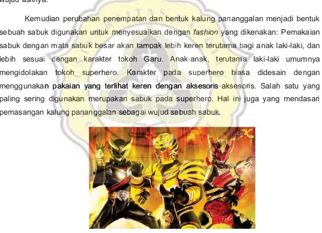Gambar IV.15. superhero Bima Satria Garuda X