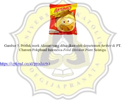 Gambar 4. Produk merk Okey yang dihasilkan oleh departemen further di PT. Charoen Pokphand Indonesia-Food Division Plant Salatiga