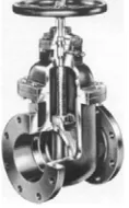 Gambar 2.10 : gambar gate valve (conventional stuffing box) 