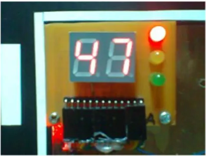 Tabel 3 Pengujian akurasi/kecepatan waktu respon sensor SRF04 terhadap objek 