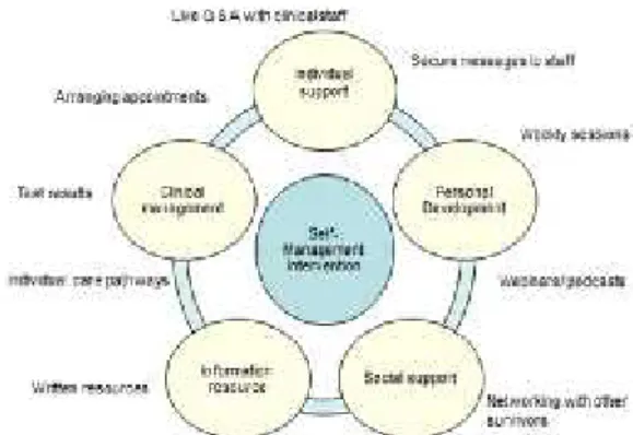 Gambar 1. Model self-management yang potensial