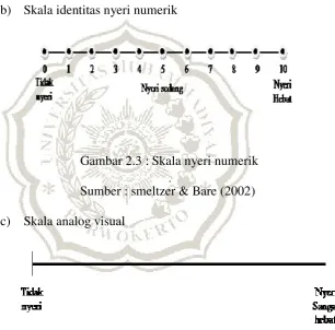 Gambar 2.3 : Skala nyeri numerik 