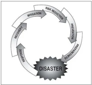 Gambar 2. Siklus Manajemen Bencana (Wattegama, C. 2007) 